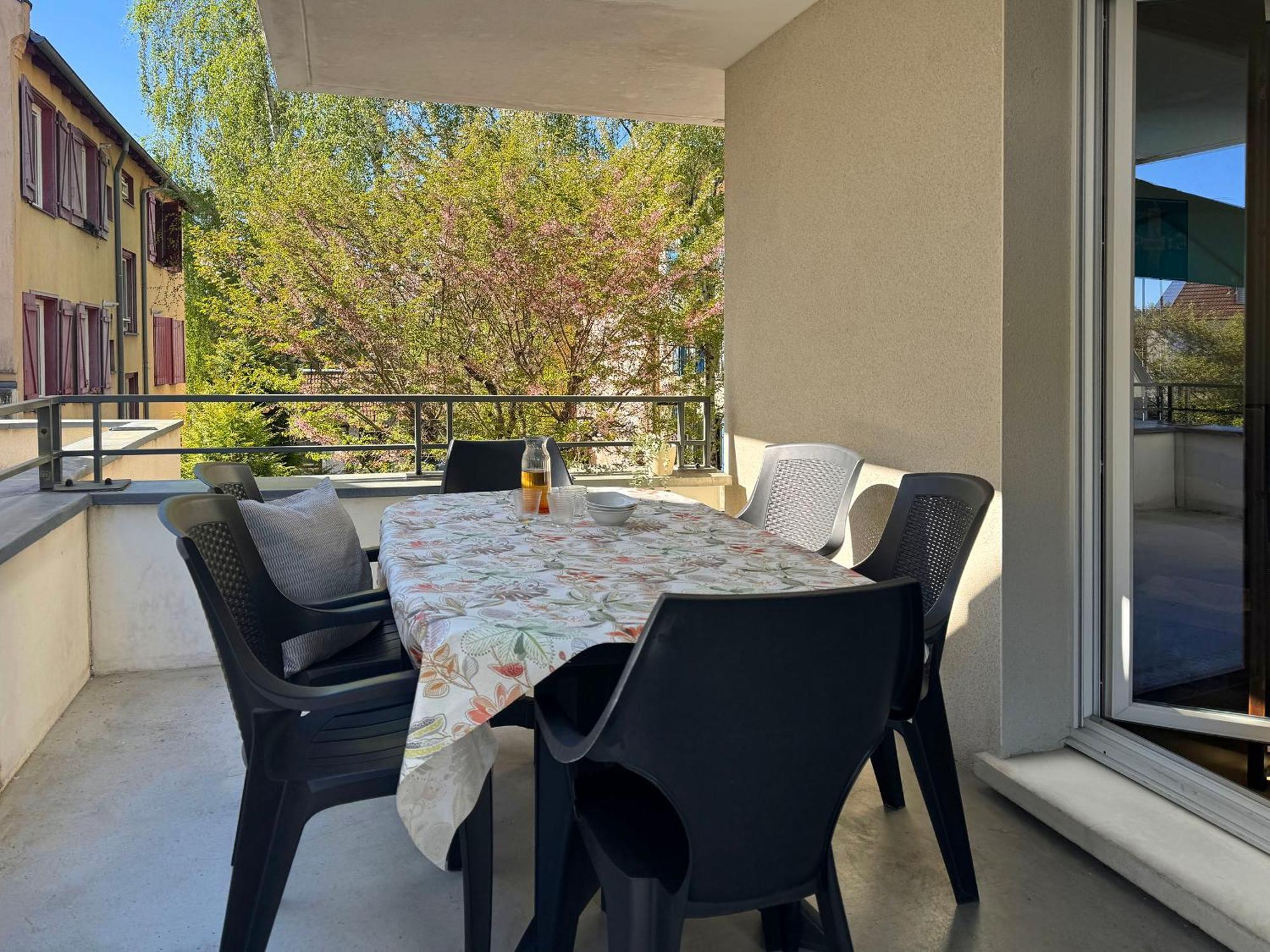 Joli 3P Avec Terrasse Et Garage Proche Centre Daire Strazburg Dış mekan fotoğraf