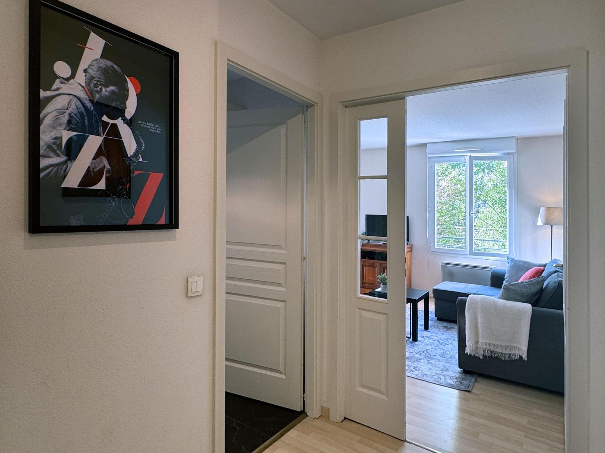 Joli 3P Avec Terrasse Et Garage Proche Centre Daire Strazburg Dış mekan fotoğraf