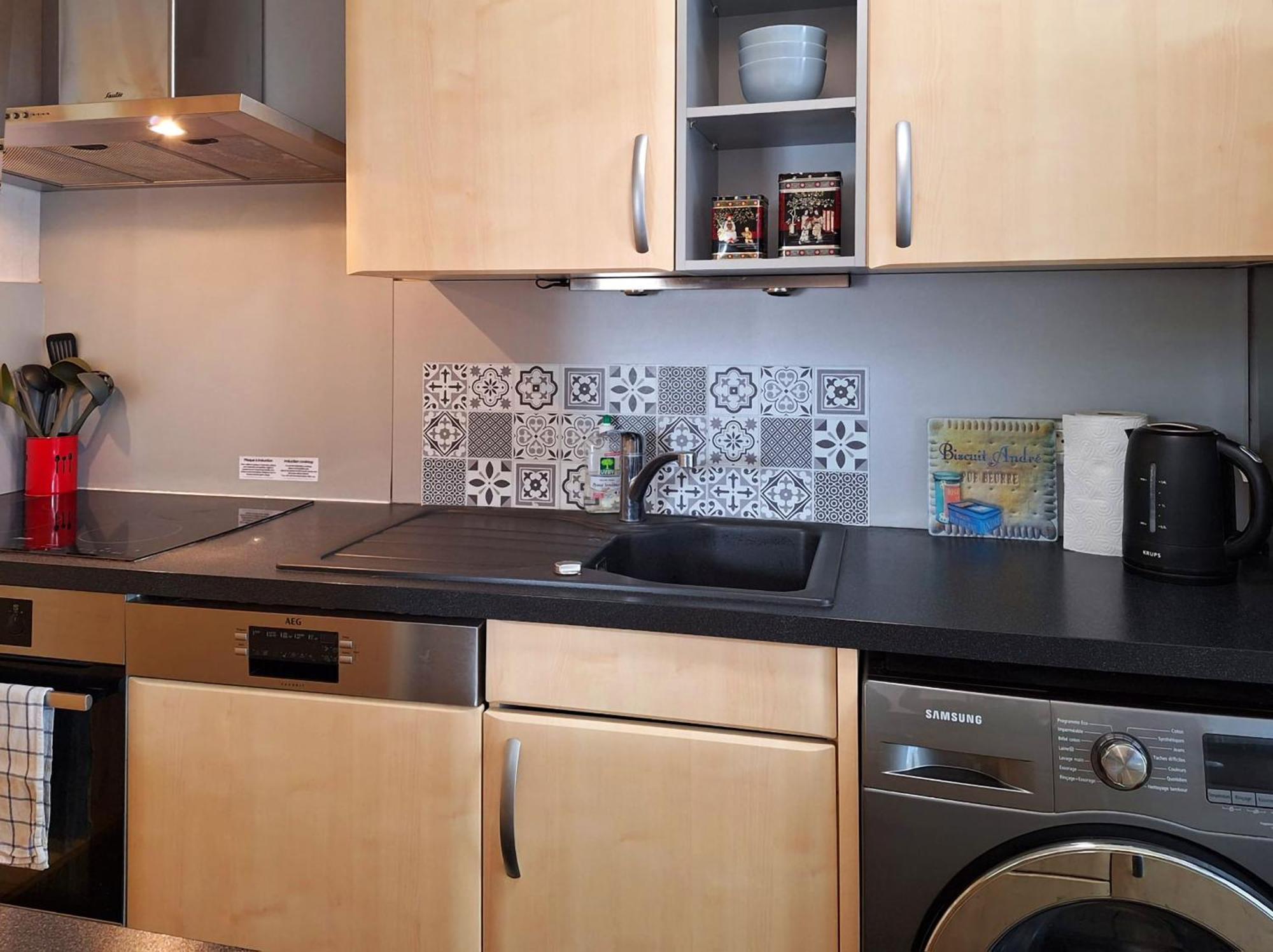 Joli 3P Avec Terrasse Et Garage Proche Centre Daire Strazburg Dış mekan fotoğraf
